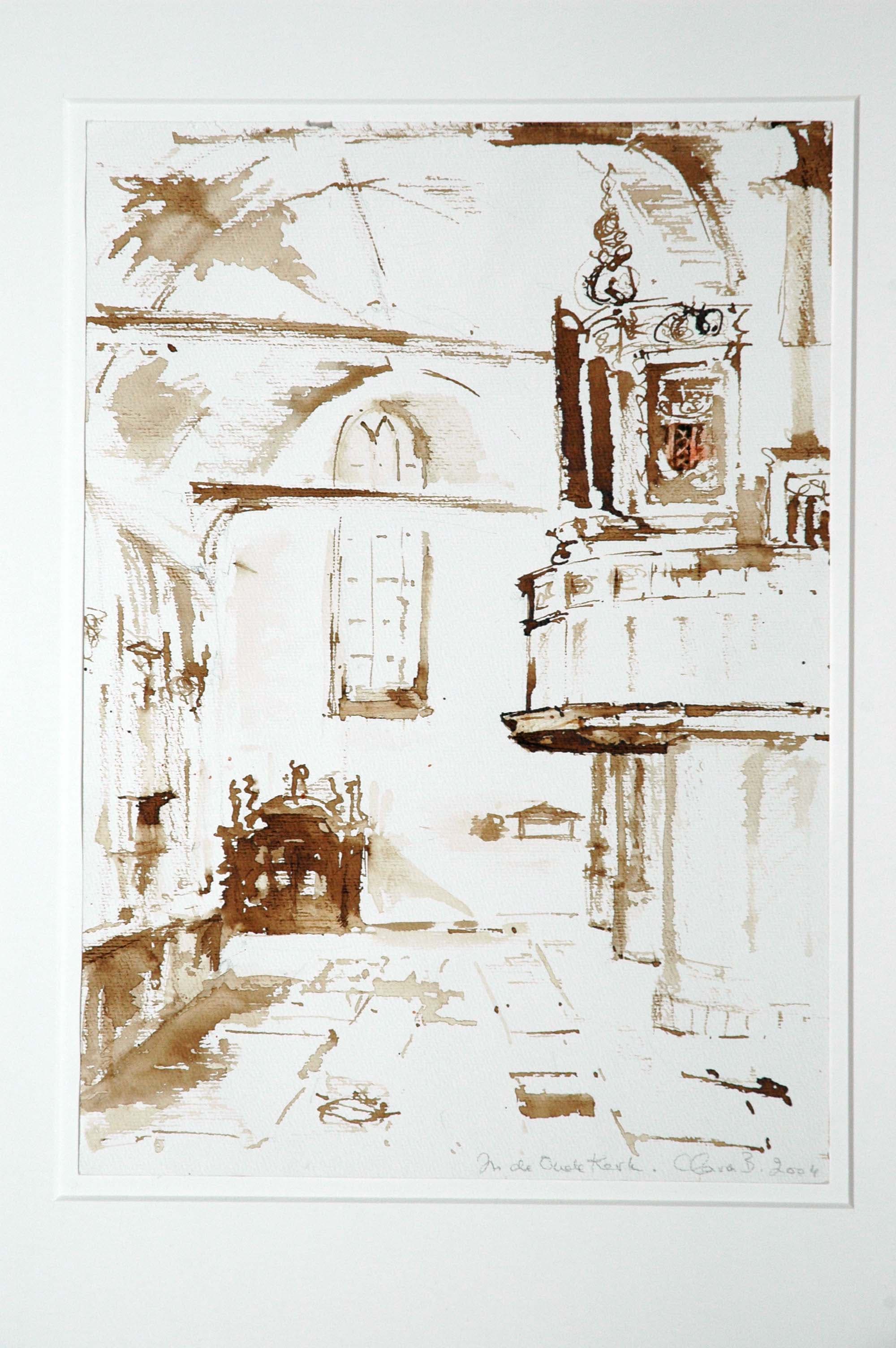 In de oude kerk