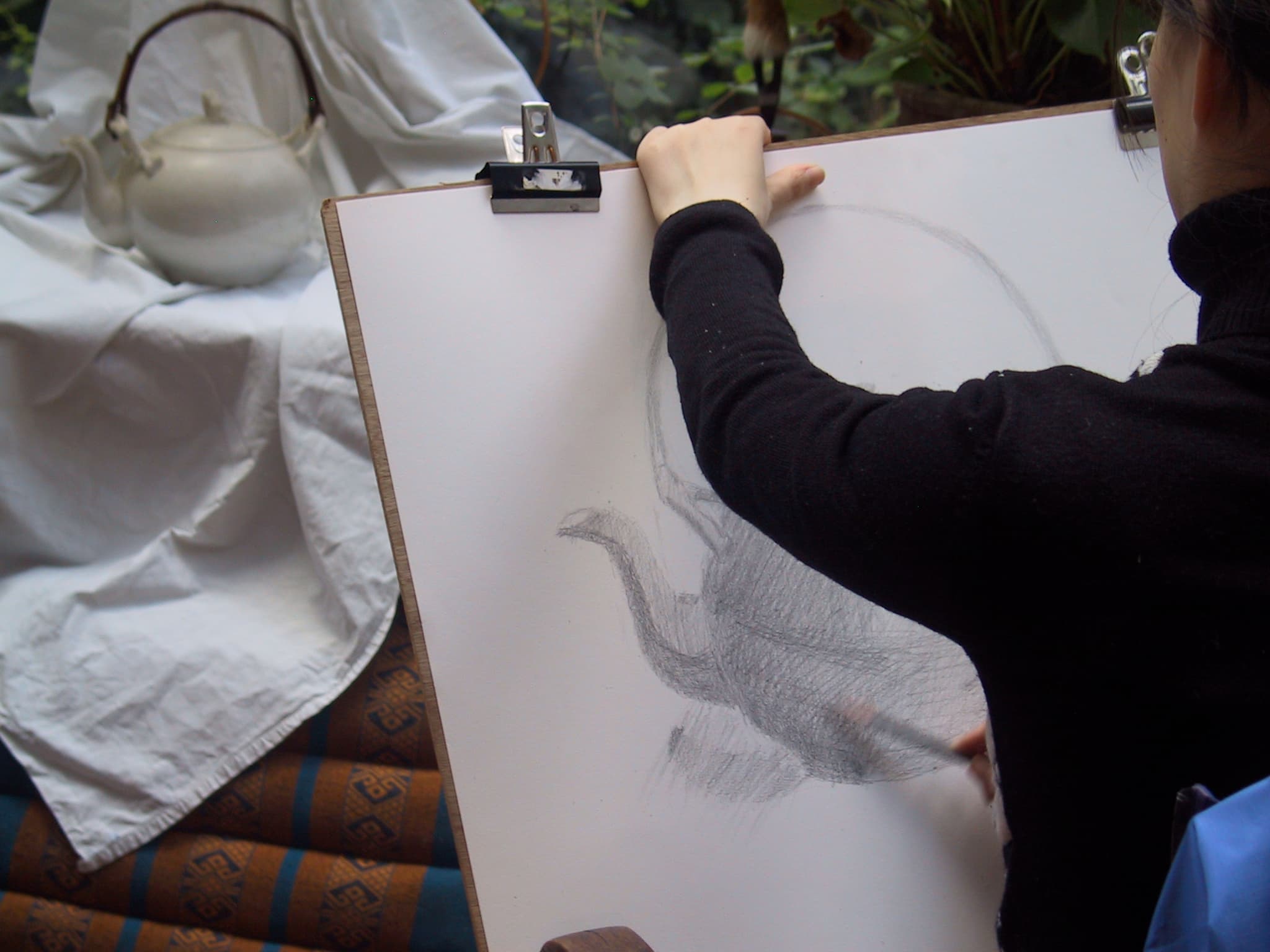 Workshop Traditionele Chinese Schildertechnieken — archieffoto 2