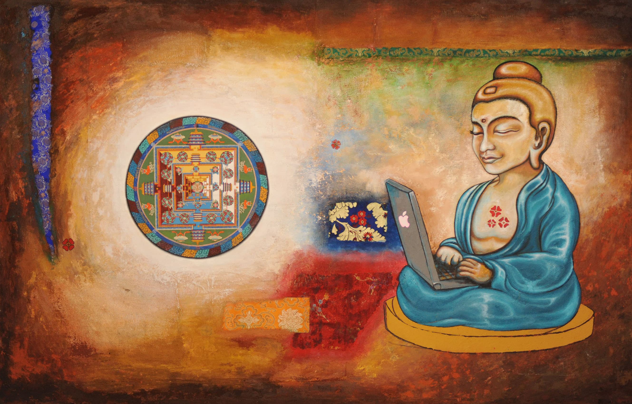 Computer buddha